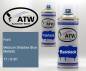 Preview: Ford, Medium Shadow Blue Metallic, 77 / 6181: 400ml Sprühdose + 400ml Klarlack - Set, von ATW Autoteile West.